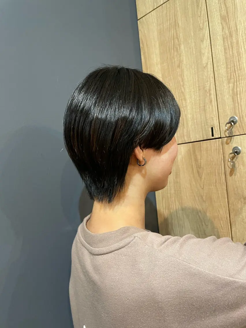 ショート 中島 真里奈のヘアスタイル