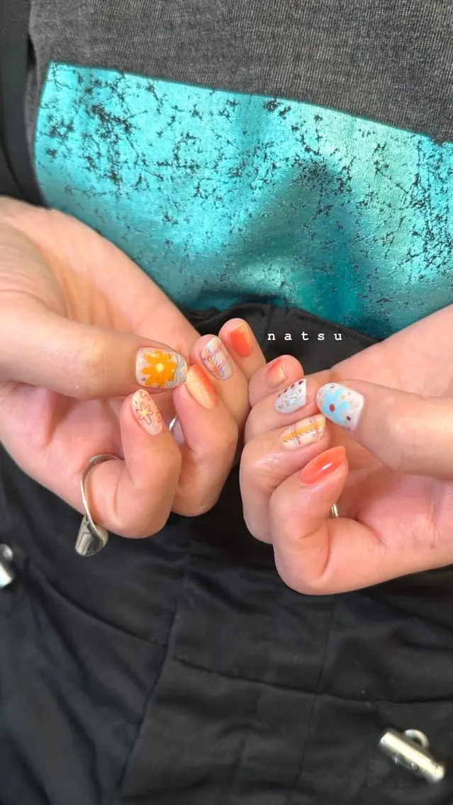 ネイル ハンドネイル w*ange MAOのネイルデザイン