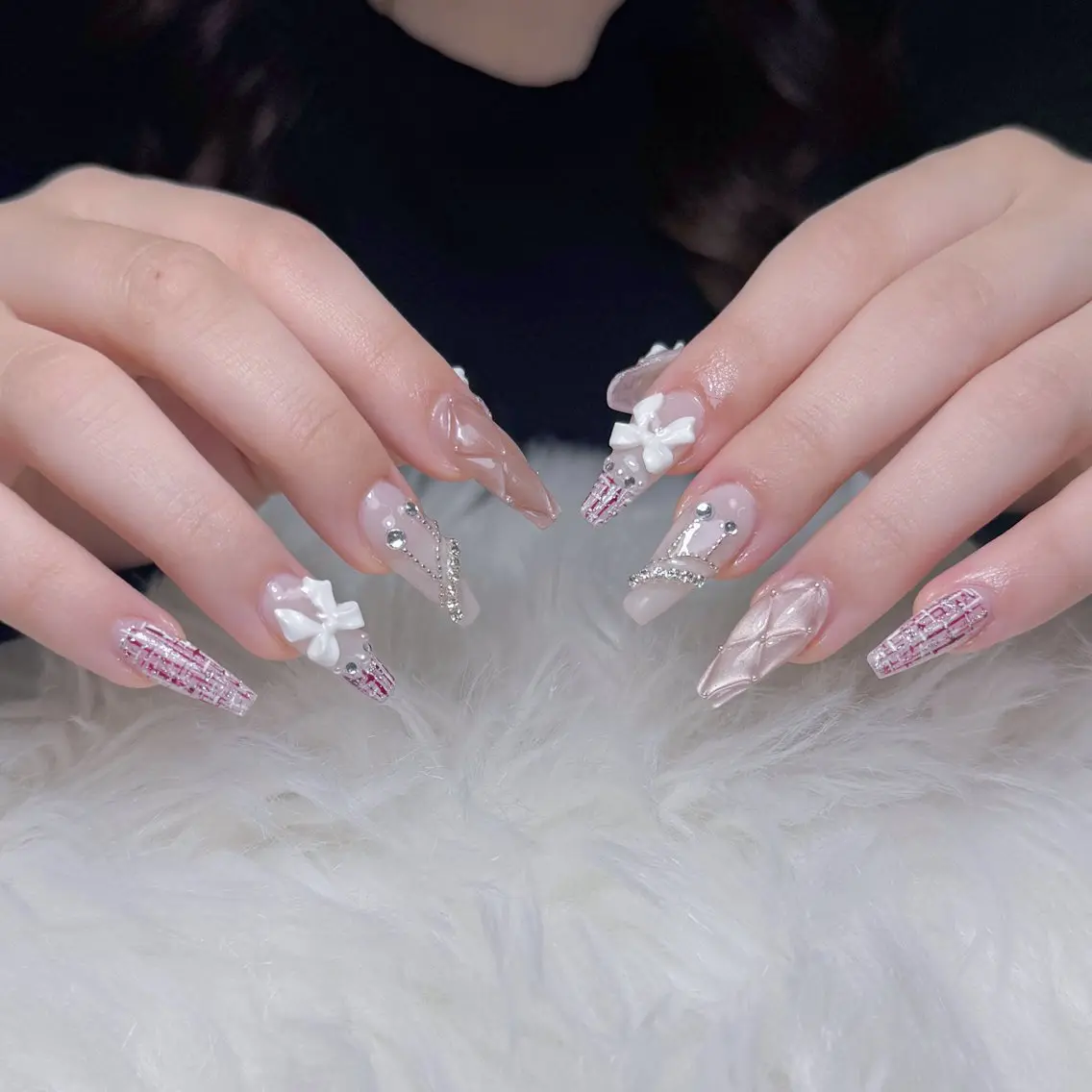 ネイル 韓国ネイル 持ち込み ニュアンスネイル ワンホンネイル ハンドネイル Mio Nailのネイルデザイン