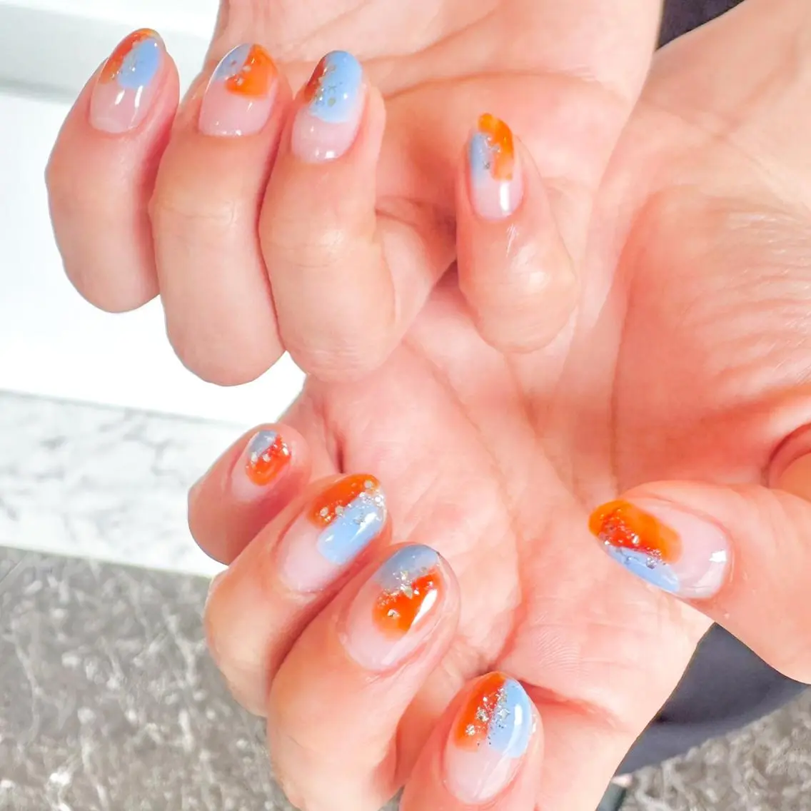 ネイル ニュアンスネイル ハンドネイル Re:eight nailのネイルデザイン