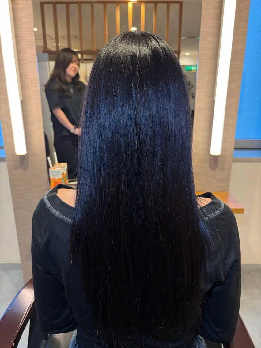 ロング ロング noa🖤 /カラーモデル募集のヘアスタイル