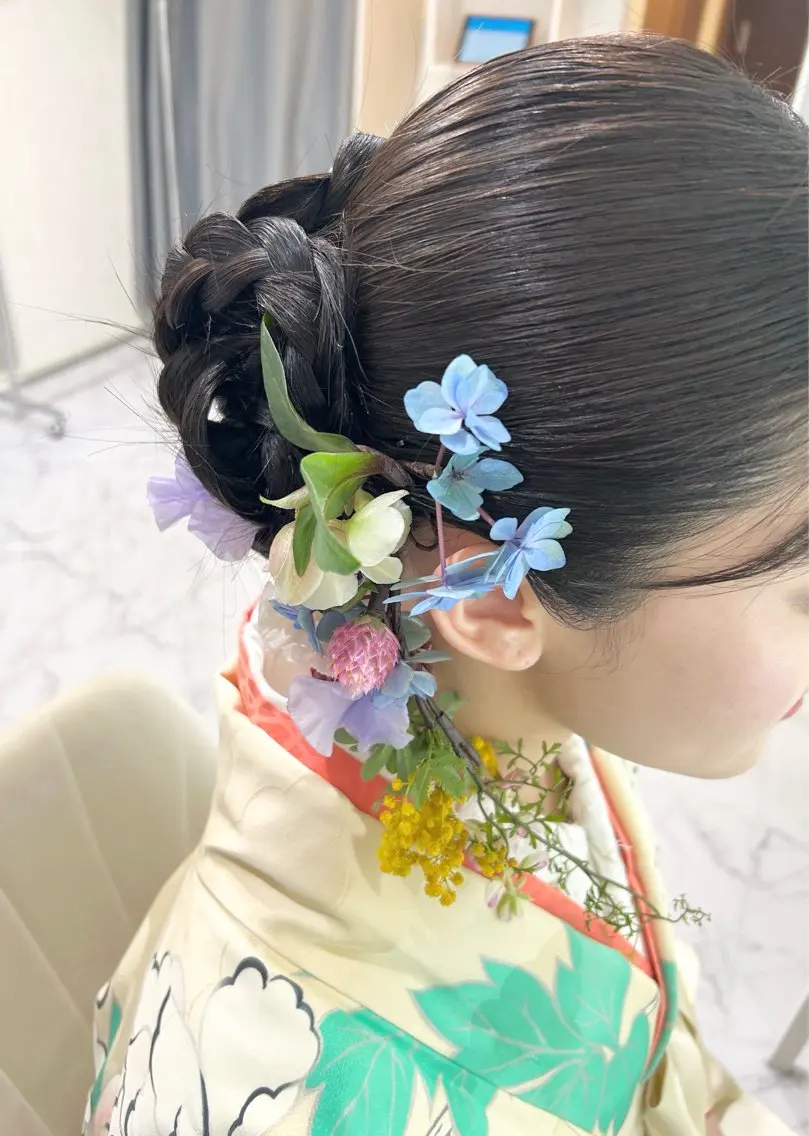 ロング ヘアアレンジ ヘアセット ヘアセット専門店 Rのその他イメージ