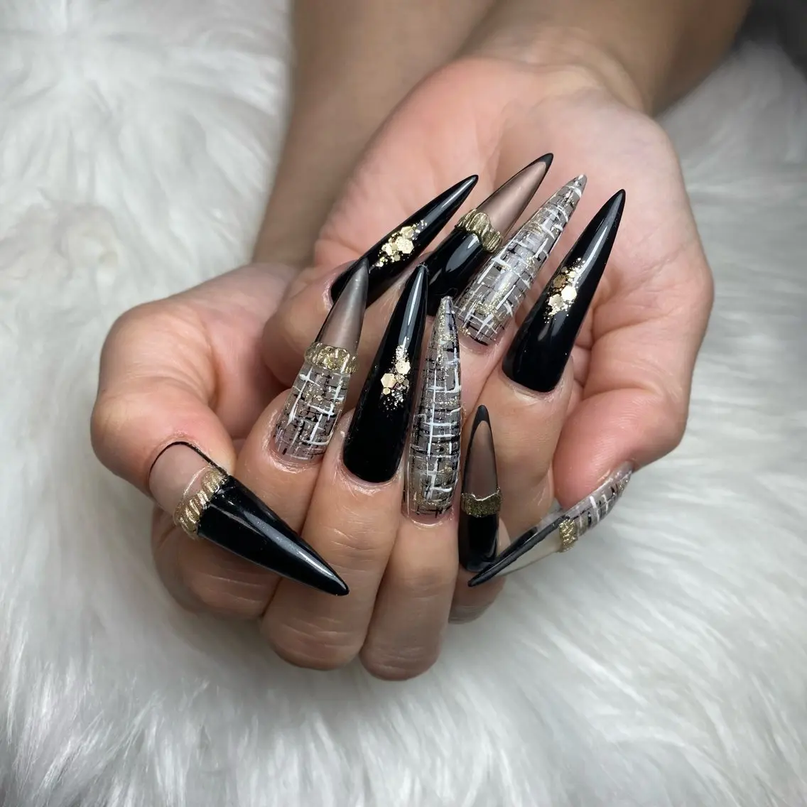 ネイル 長さ出し 持ち込み ハンドネイル nailsalon e'clatのネイルデザイン