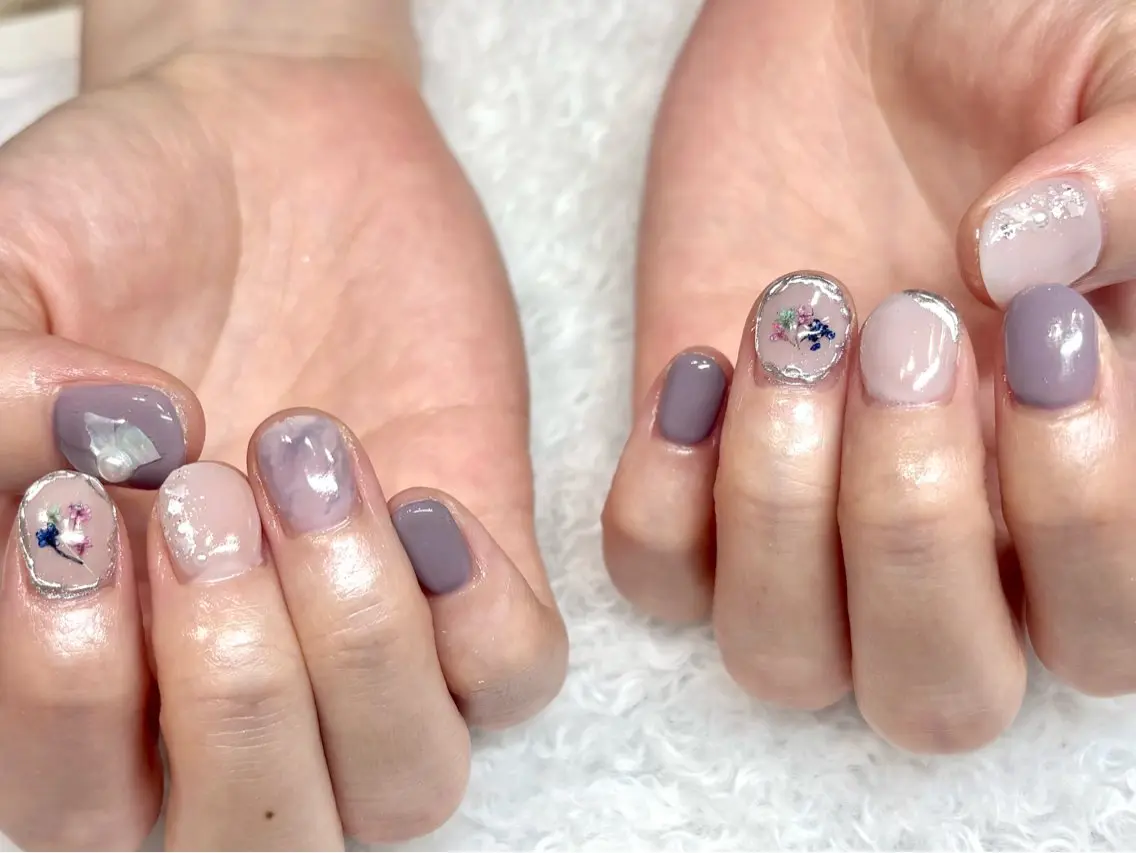 ネイル ハンドネイル 田中 梨奈のネイルデザイン