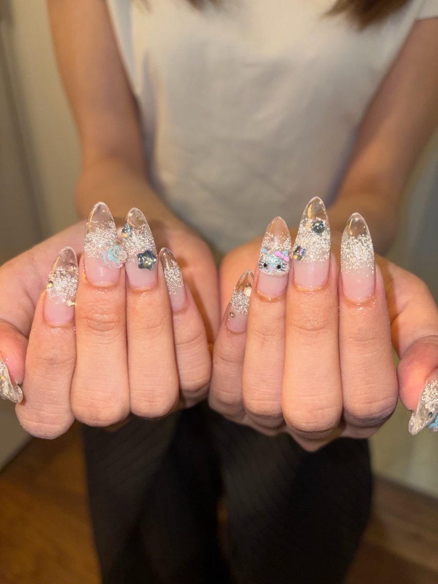 ネイル クリアネイル marron🐾 nailのネイルデザイン