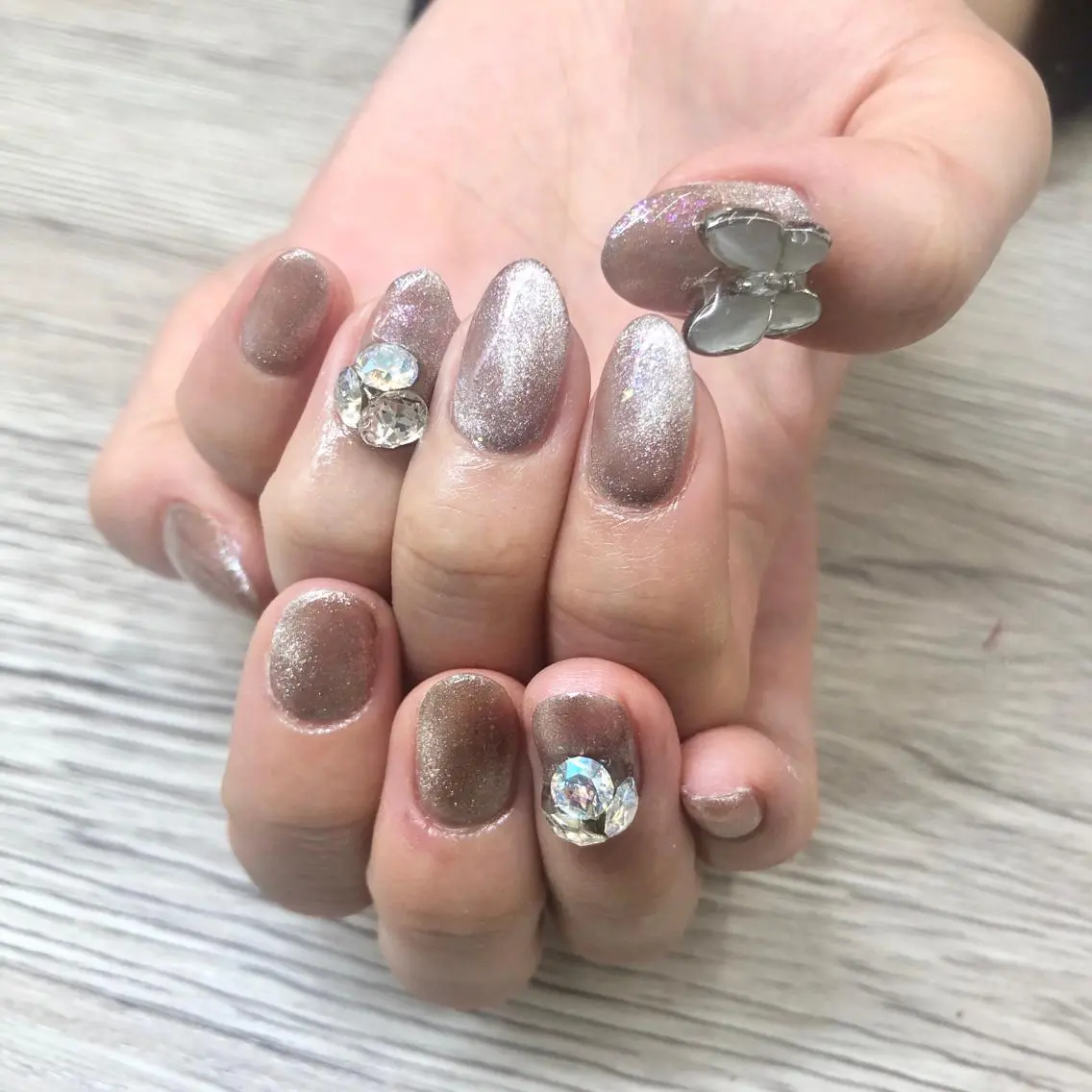 ネイル マグネットネイル ハンドネイル フットネイル 🎀AYAKO 🎀中韓ネイルのネイルデザイン