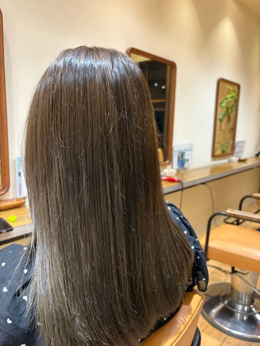 ロング ヘアカラー おおはた　りゅう/ メンズカットのヘアスタイル