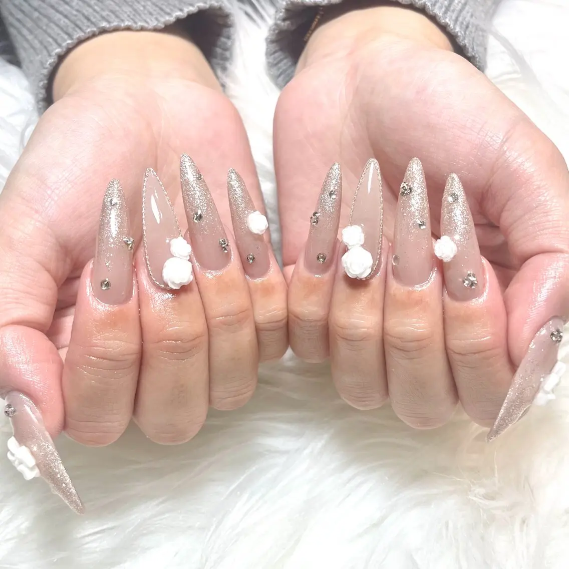 ネイル ロングネイル ジョアアンジェ京橋店 MARINA🤍のネイルデザイン