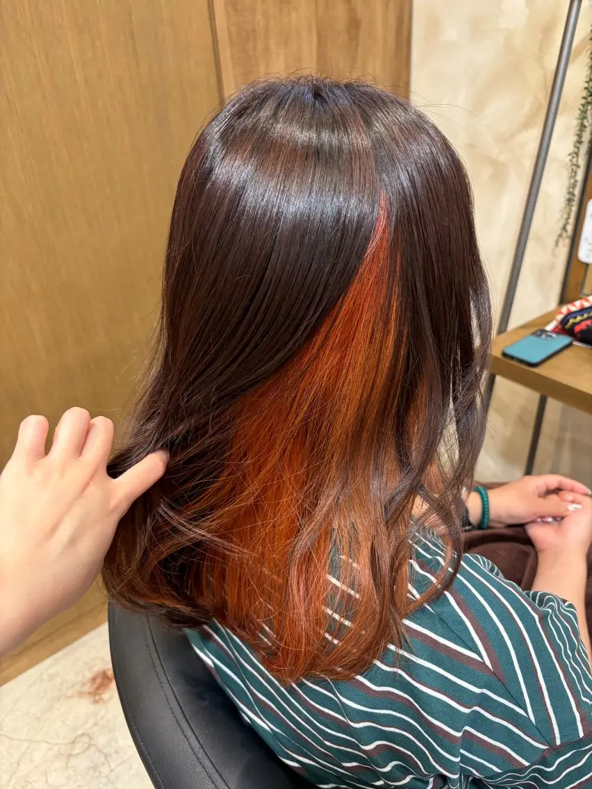 ロング ツヤカラー🫧Sae ネイルモデル募集中のヘアスタイル