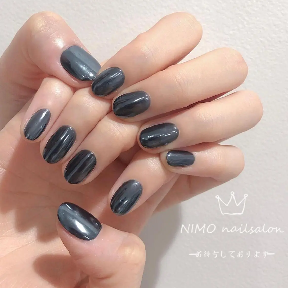 ネイル ミラーネイル ワンカラーネイル ハンドネイル ハンドケア 閨匠ビューティサロン 新橋店♡Ellieのネイルデザイン