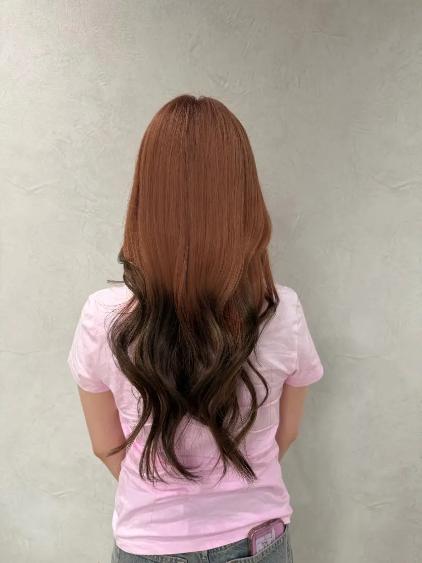 ロング hirano harukaのヘアスタイル