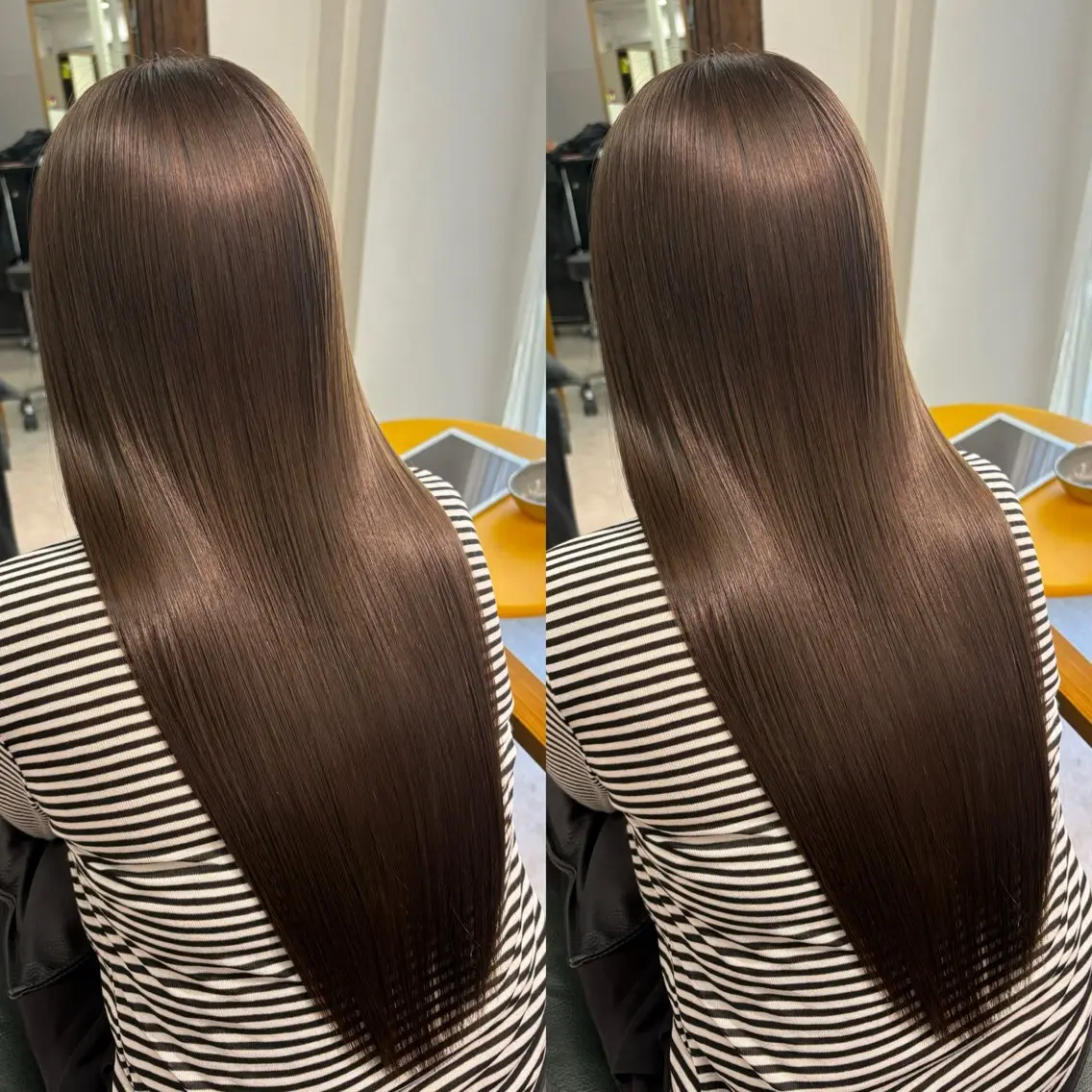 ロング カラー ヘアカラー なんば、心斎橋🍓 ハイトーンnicoのヘアスタイル