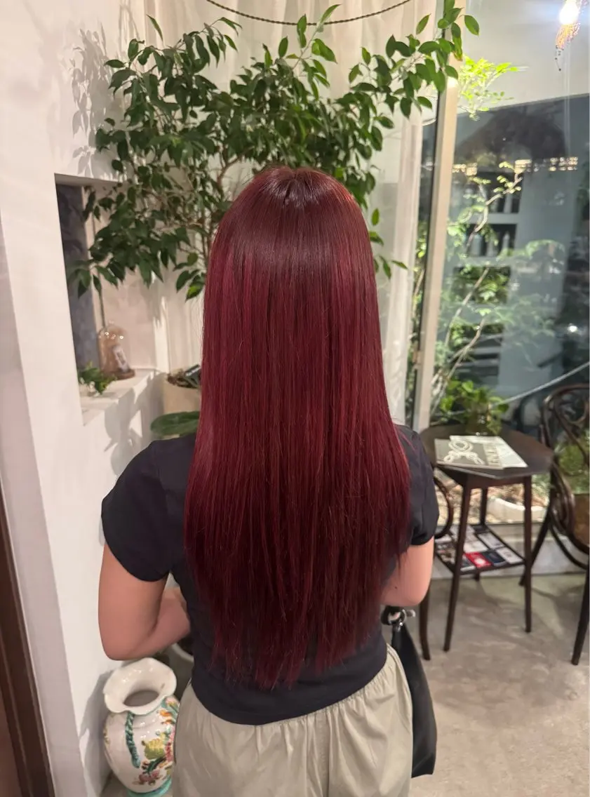 ロング 小林 稚乃のヘアスタイル