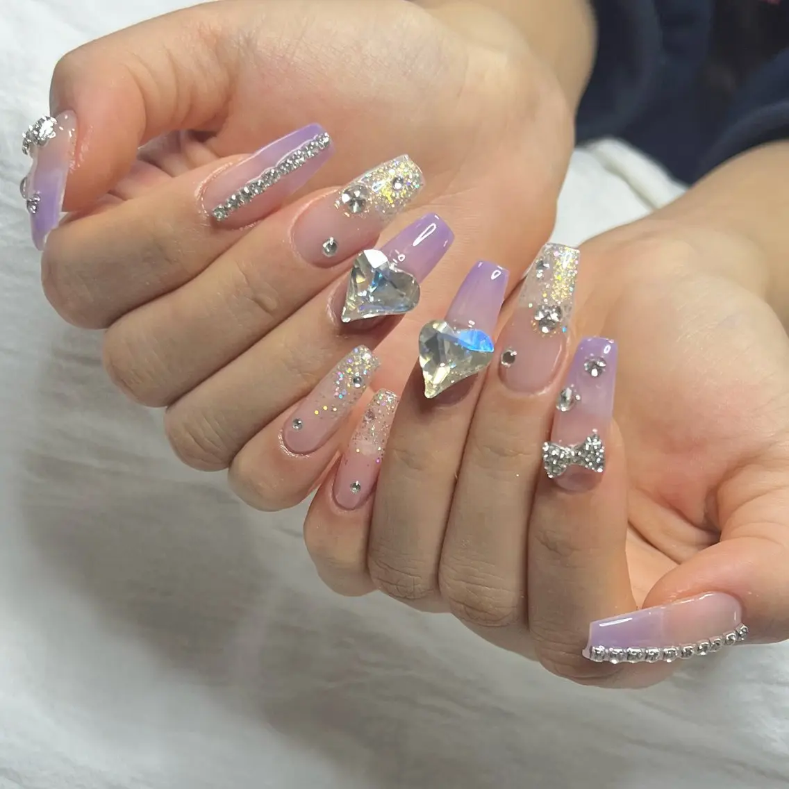 ネイル 長さ出し 持ち込み ネイルチップ Lumiereva nail salonのネイルデザイン