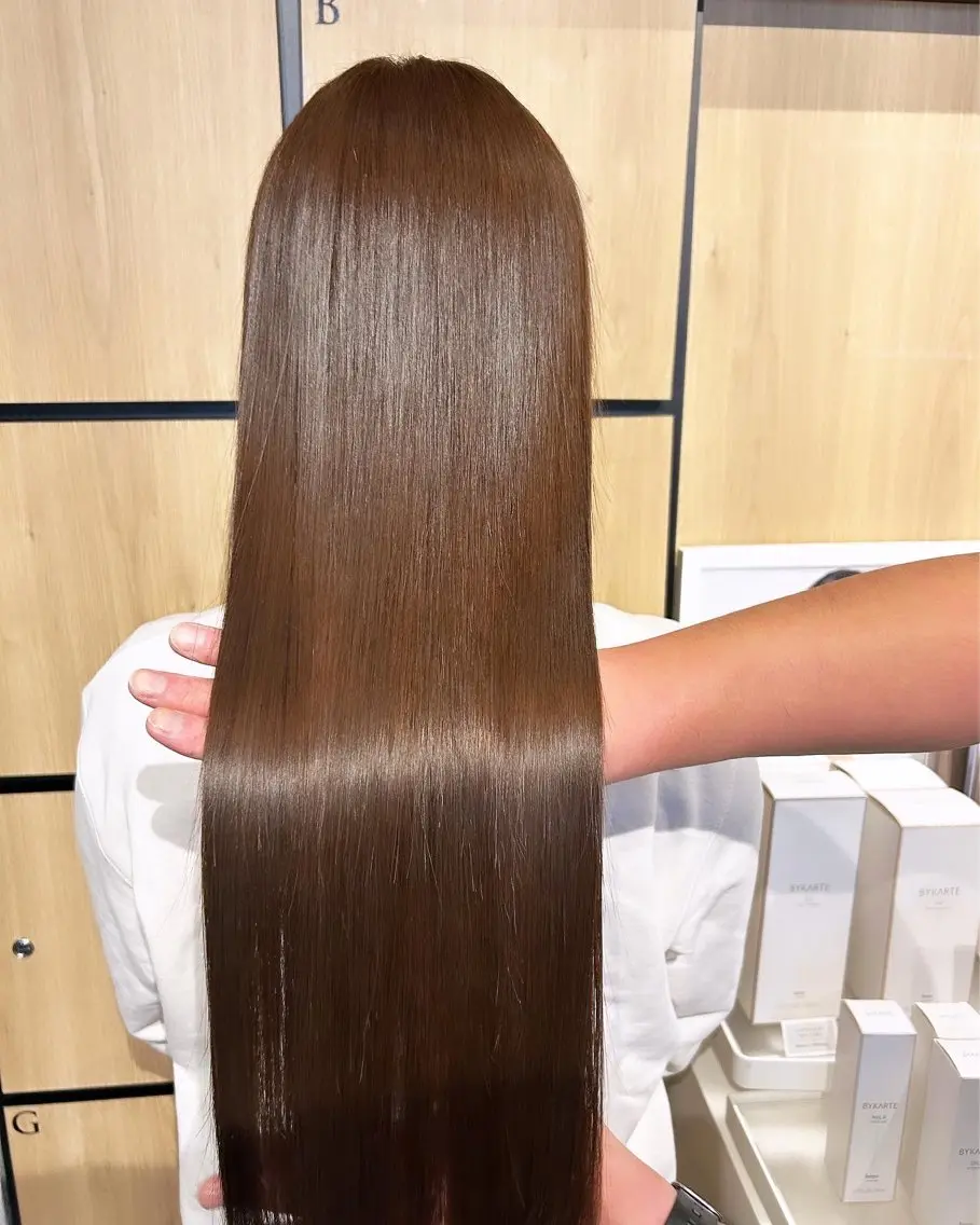 ロング 髪質改善 ロング トリートメント 酸性ストレート ヘアカラー 縮毛矯正 💎髪質改善専門 jewel boxのヘアスタイル