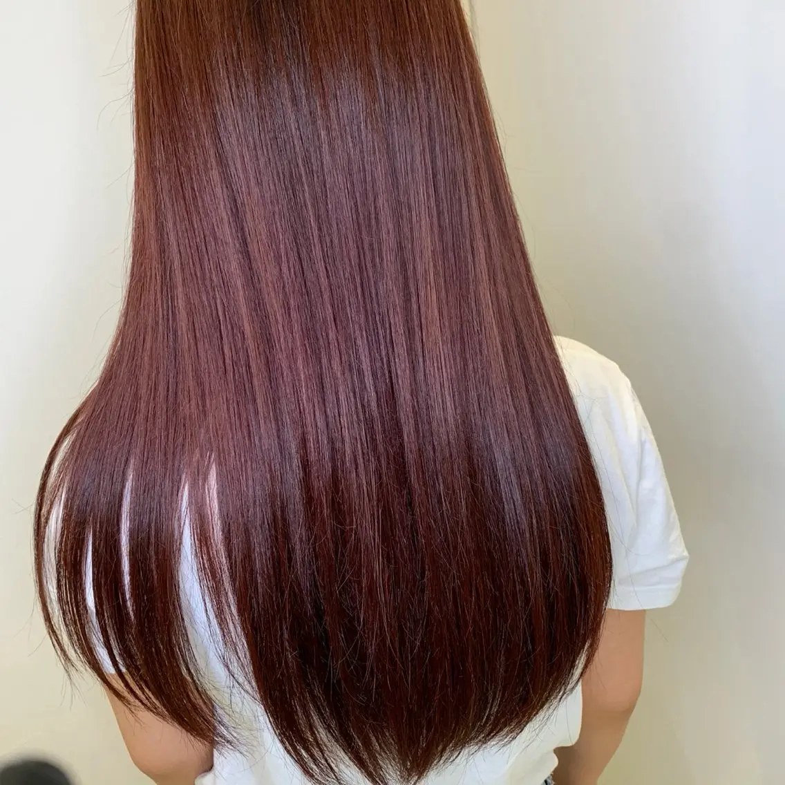カラー ヘアカラー 江田 彩那のヘアスタイル