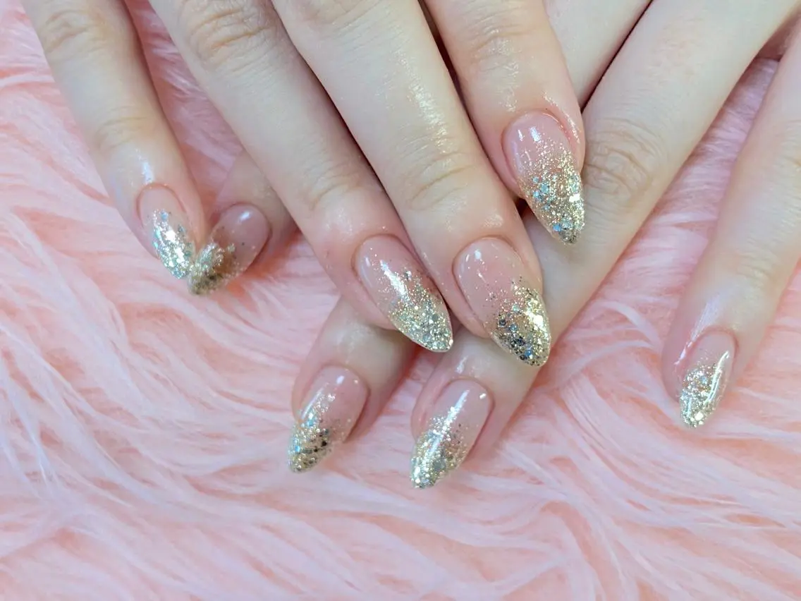 ネイル スカルプネイル シンプルネイル MOMO nailのネイルデザイン