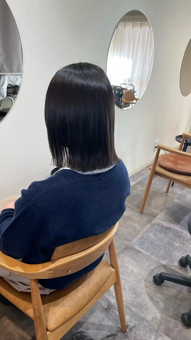 ミディアム カラー 髪質改善 鎌田卓也/髪質改善 /透明感カラーのヘアスタイル