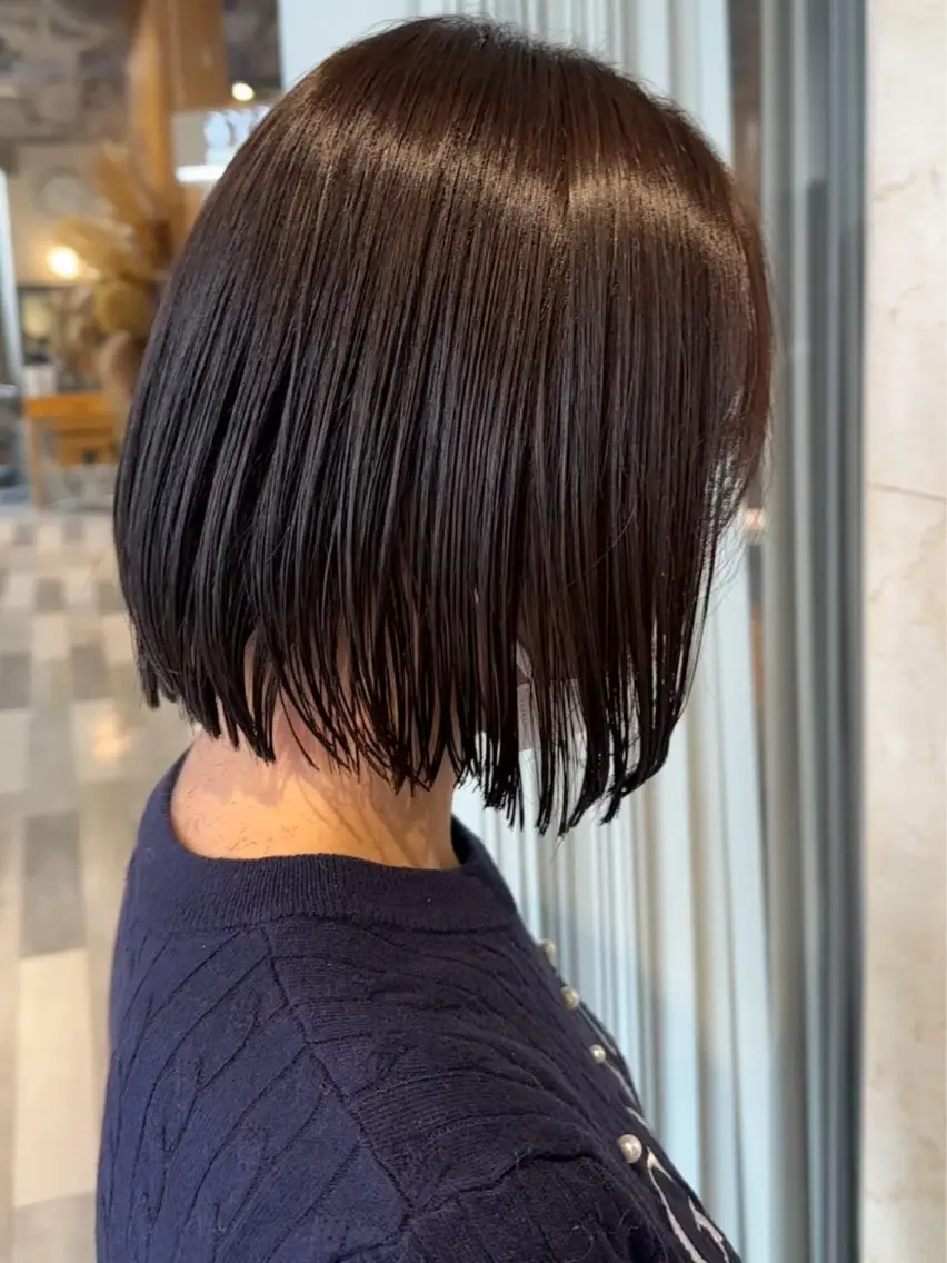 ショート ボブ カット 和田 直也のヘアスタイル