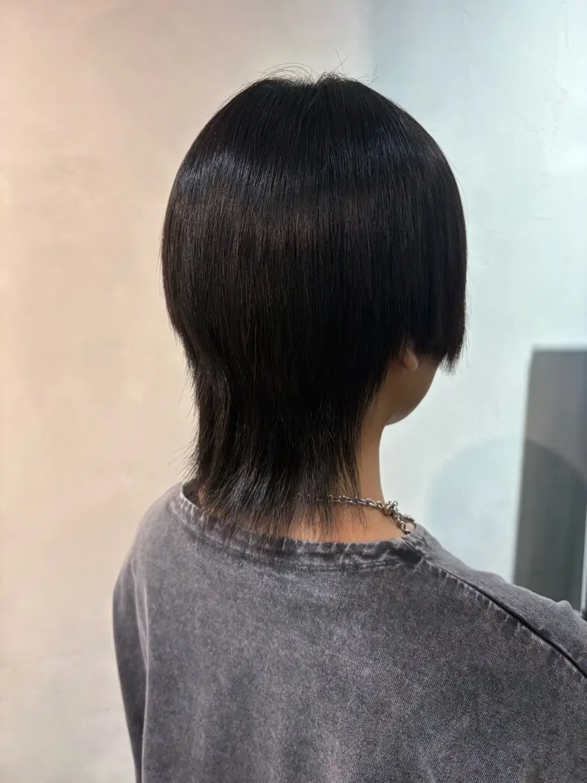 メンズ メンズウルフカット ウルフカット 城川 ノアのヘアスタイル