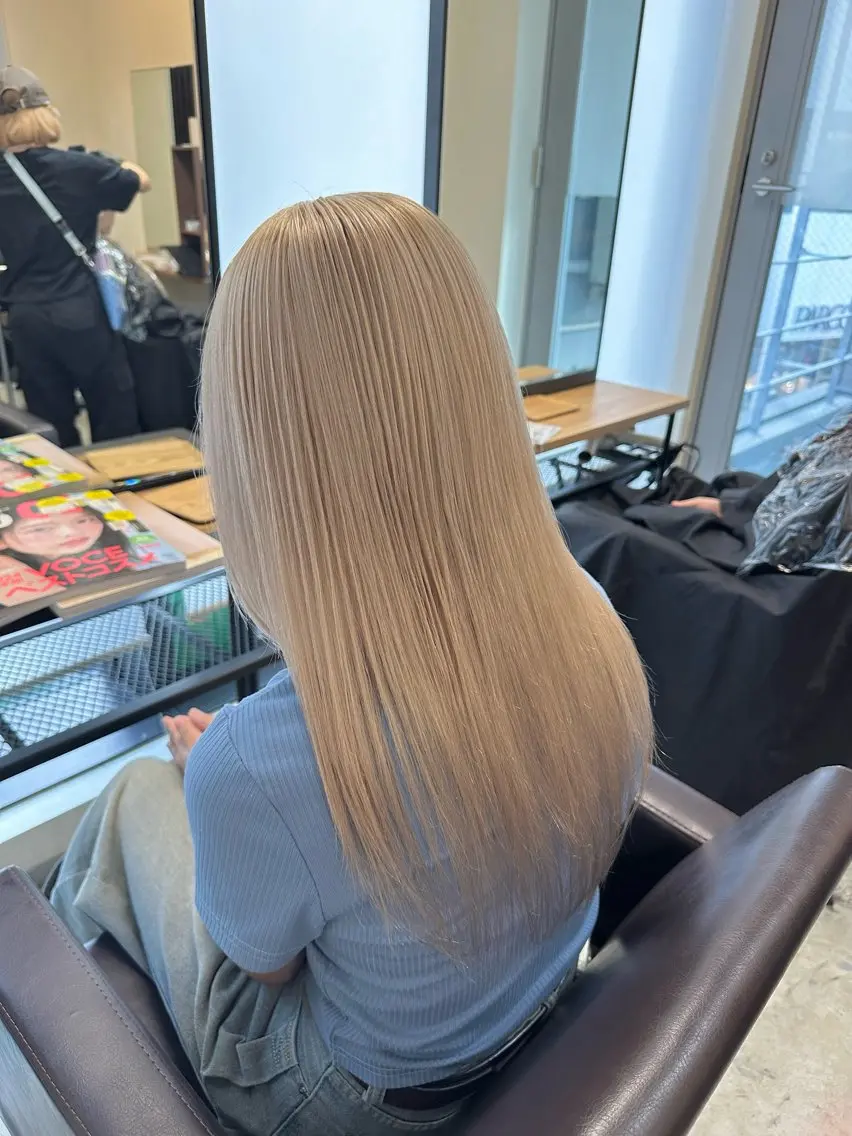 ロング カラー カット ヘアカラー トリートメント 平日オススメ✨ コスパ&タイパ✨山下のヘアスタイル