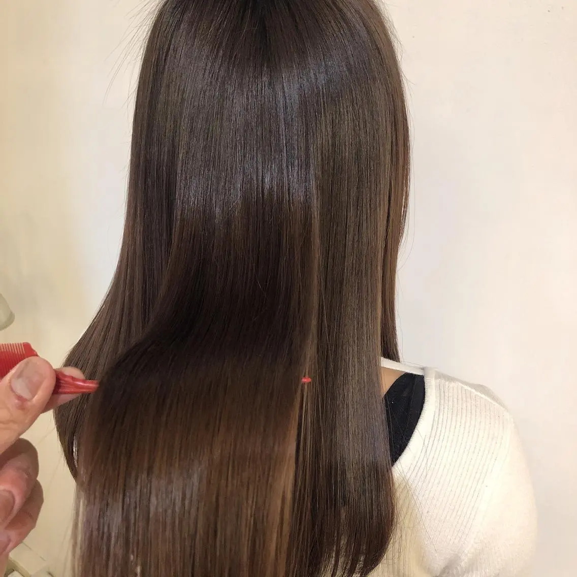 ロング トリートメント h a k u 大倉 卓人のヘアスタイル