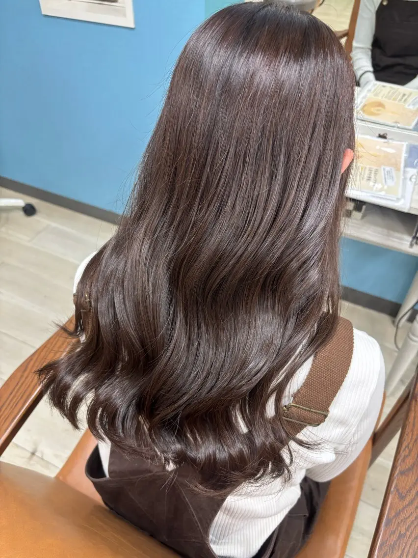 セミロング アジュール Yamasakiのヘアスタイル