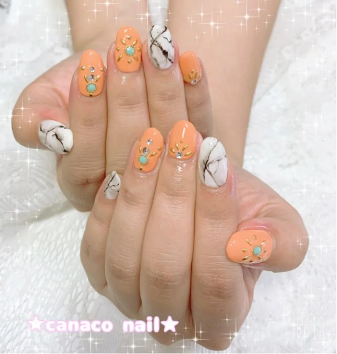 ネイル ハンドネイル ハンドケア ベテランネイル cnc nailのネイルデザイン