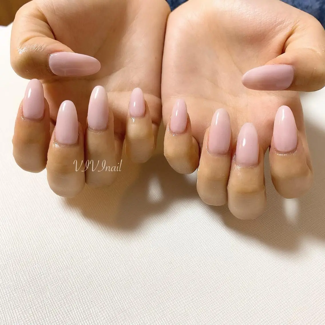 ネイル シンプルネイル 春ネイル ハンドネイル vivi nailのネイルデザイン