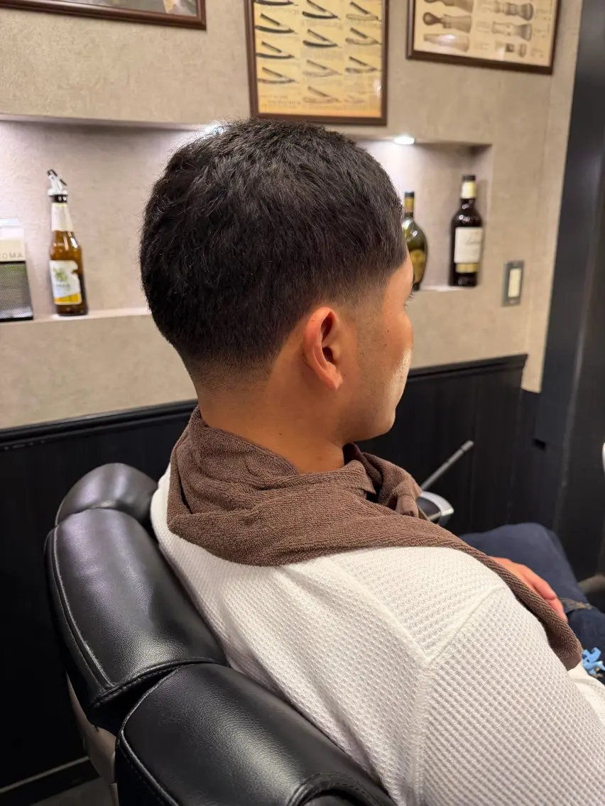メンズ フェードカット kato daikiのヘアスタイル