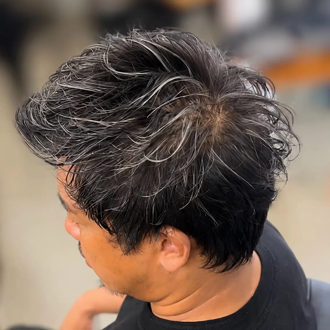 ショート カラー ハイライトカラー ハイライト カット ヘアカラー 社会人メンズ/ 好印象ヘア特化/ゆいのヘアスタイル