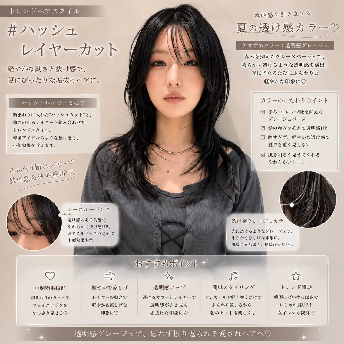 ミディアム カット ヘアカラー トリートメント 縮毛矯正/仙台カラー 韓国ヘア/reiyaのヘアスタイル