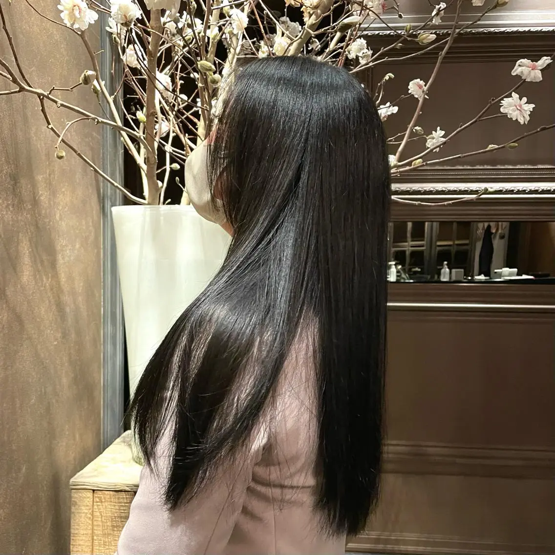ロング カラー ヘアカラー 松木 花鈴のヘアスタイル