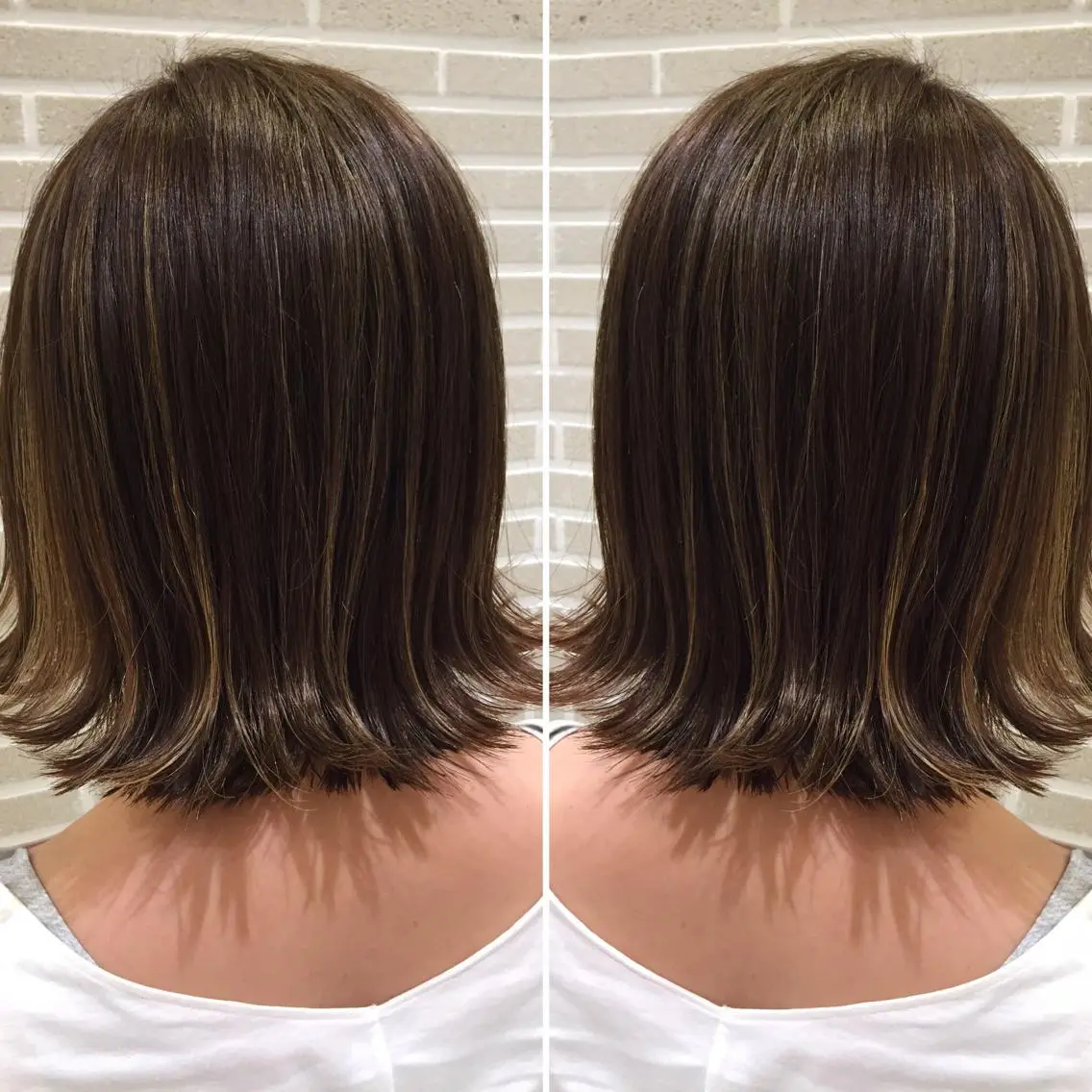 
![ミディアム カラー ヘアアレンジ ハイライトカラー ハイライト ヘアカラー トリートメント 山北 咲子のヘアスタイル