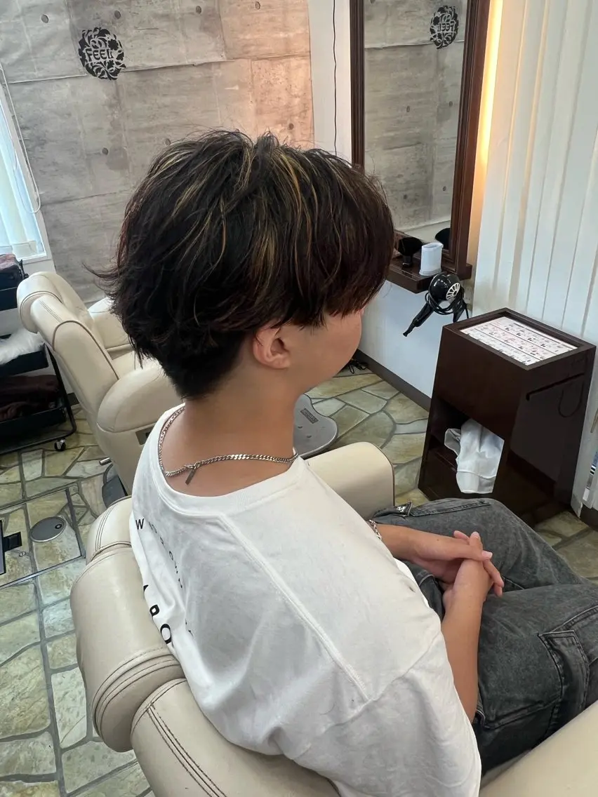 ✨️ミニモ限定クーポン✨️　　　　　　　　　　　　　　　　　カット+シャドウパーマ+オージュアトリートメントの写真