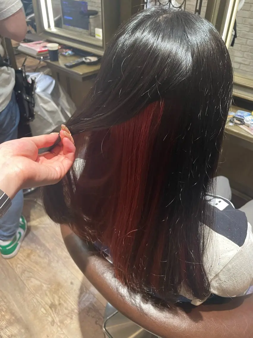 ロング Cloe仙台🍒ྀི ツルイヒナタのヘアスタイル