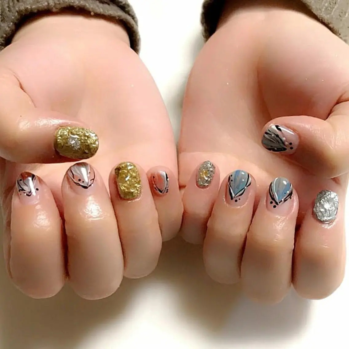 ネイル ハンドネイル ハンドケア lylynail YUUKAのネイルデザイン