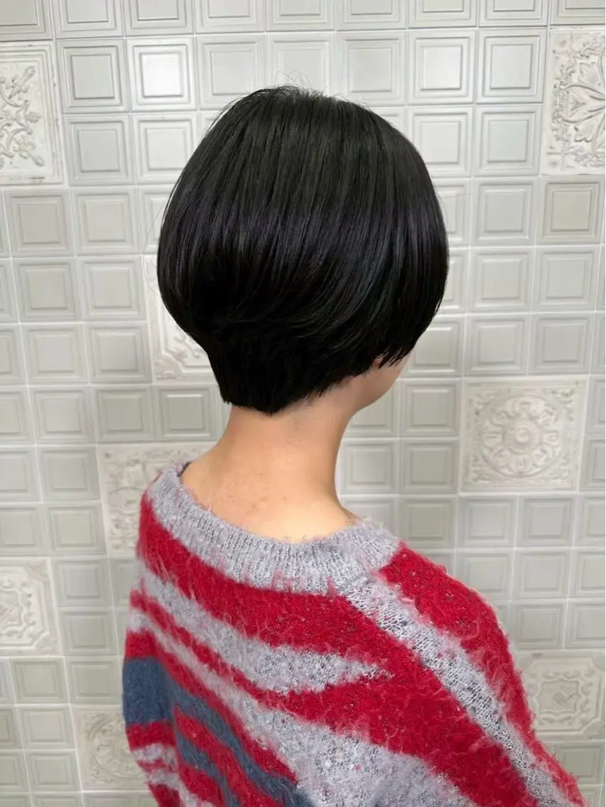 ショート カラー ヘアアレンジ ヘアカラー トリートメント すさき そうたのヘアスタイル