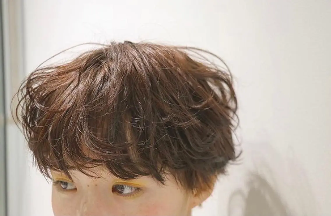 ショート カラー RISAKO レイヤーカット🎀のヘアスタイル