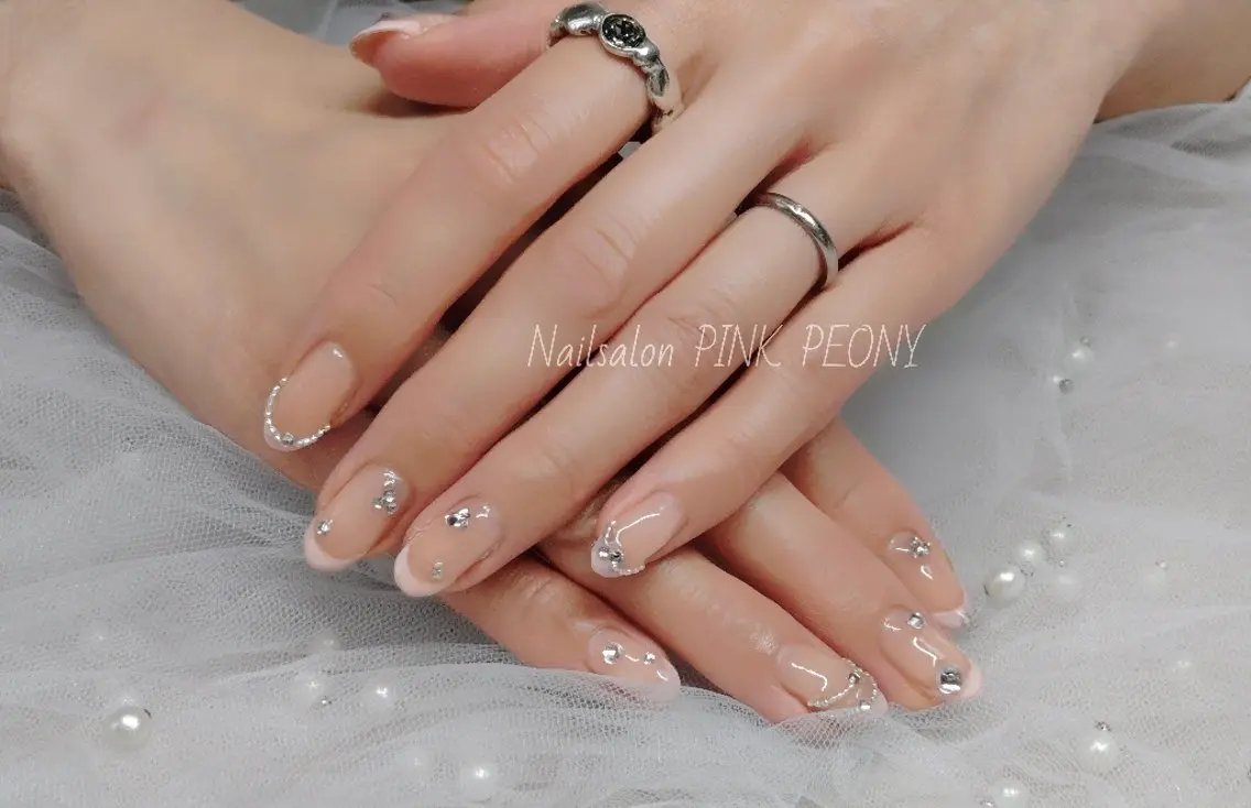 ネイル PINK PEONY AMIのネイルデザイン