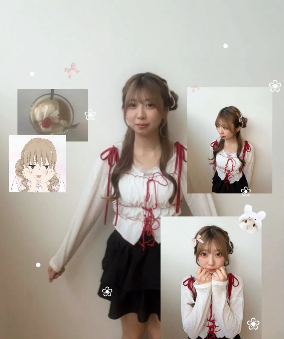 ヘアアレンジ ヘアセット SHION🍒ྀི/ ヘアメ/ピンクカラーのヘアスタイル