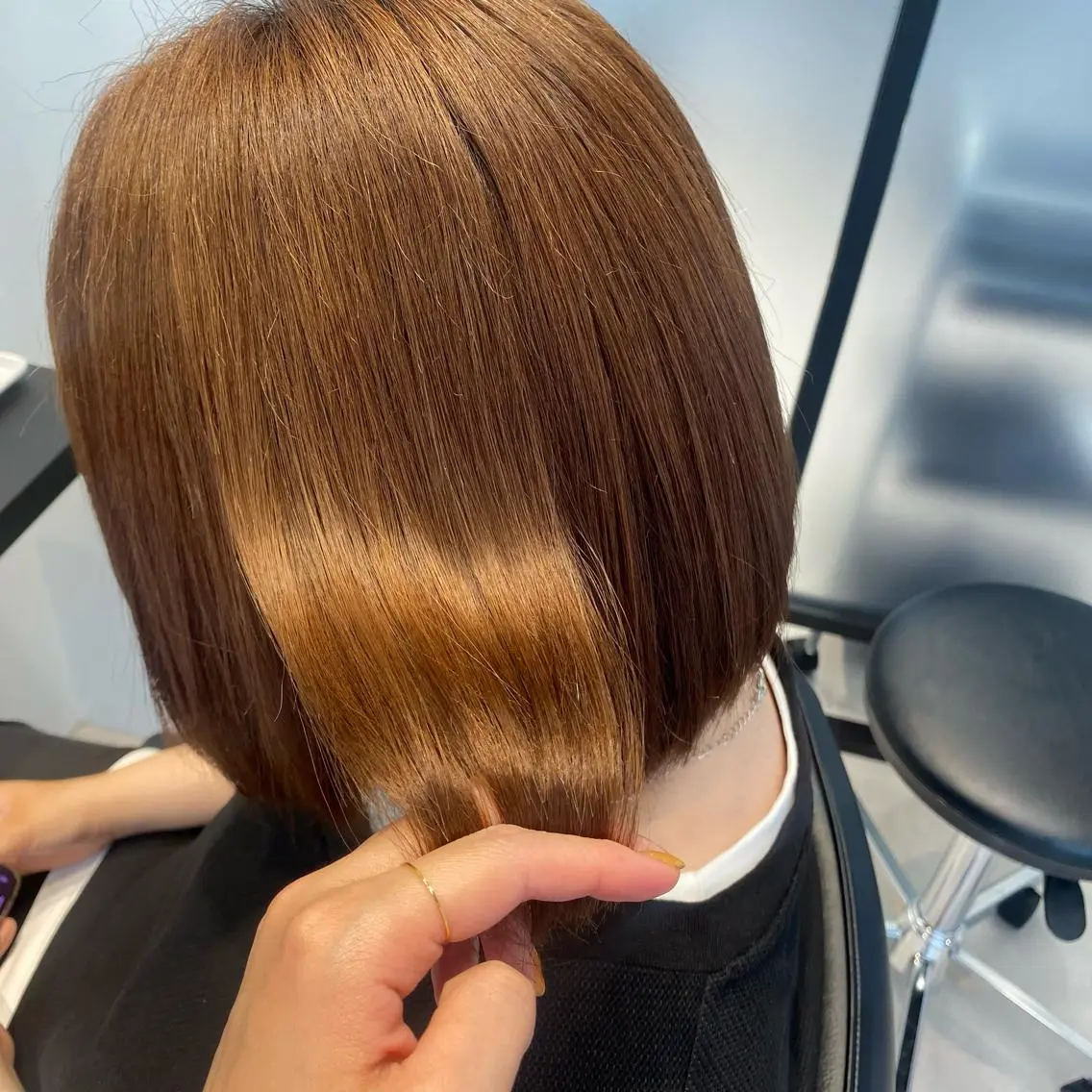 ショート カット トリートメント 愛されヘア/ 暖色カラー/まいこのヘアスタイル