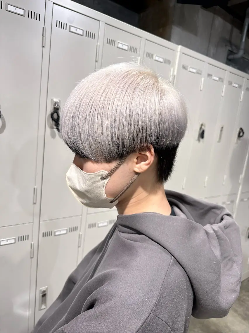 カラー メンズ エフェクトブリーチ 🌟前澤啓太朗のヘアスタイル