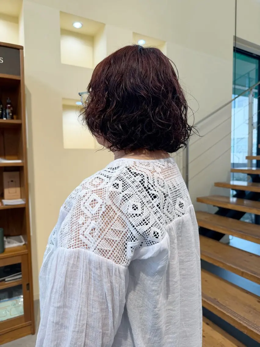 ショート ヘアカラー Miyako. 透明感カラー🫧のヘアスタイル
