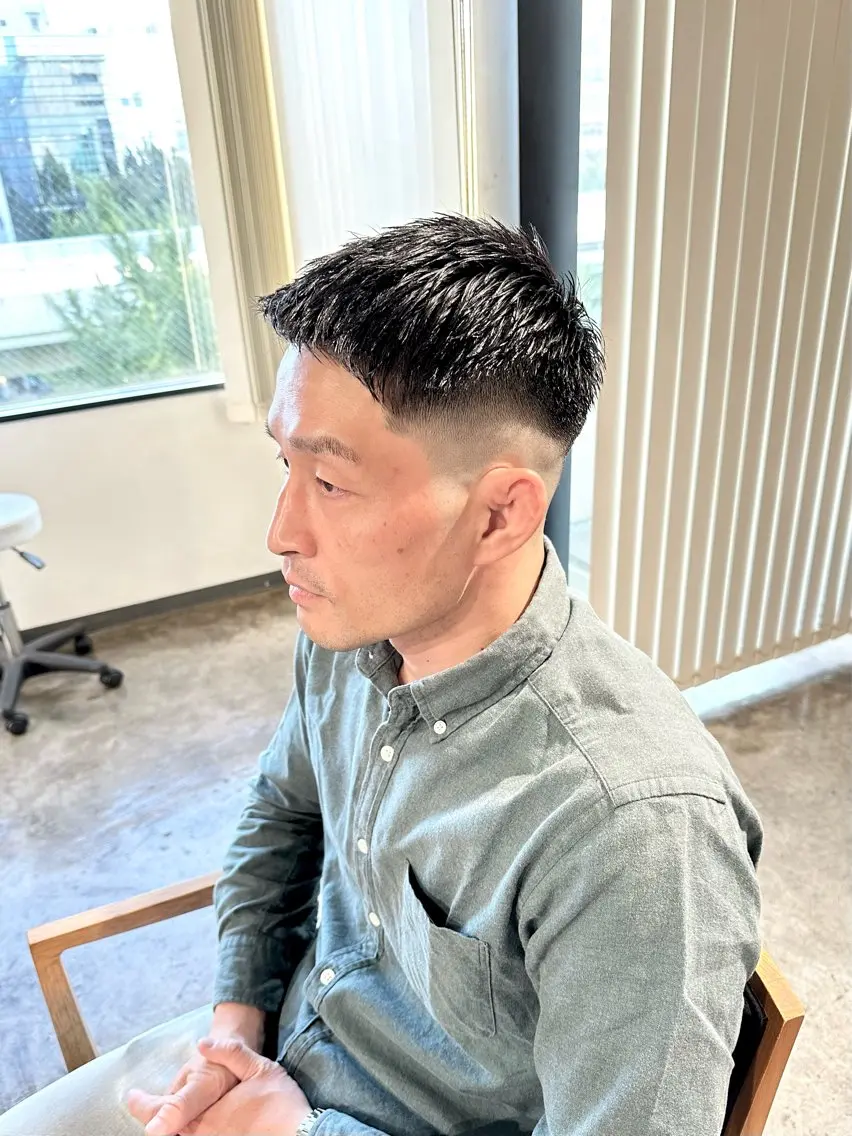 メンズ フェードカット スキンフェード 刈り上げ カット 骨格補正施術/メンズ 専門美容師/YUYAのヘアスタイル