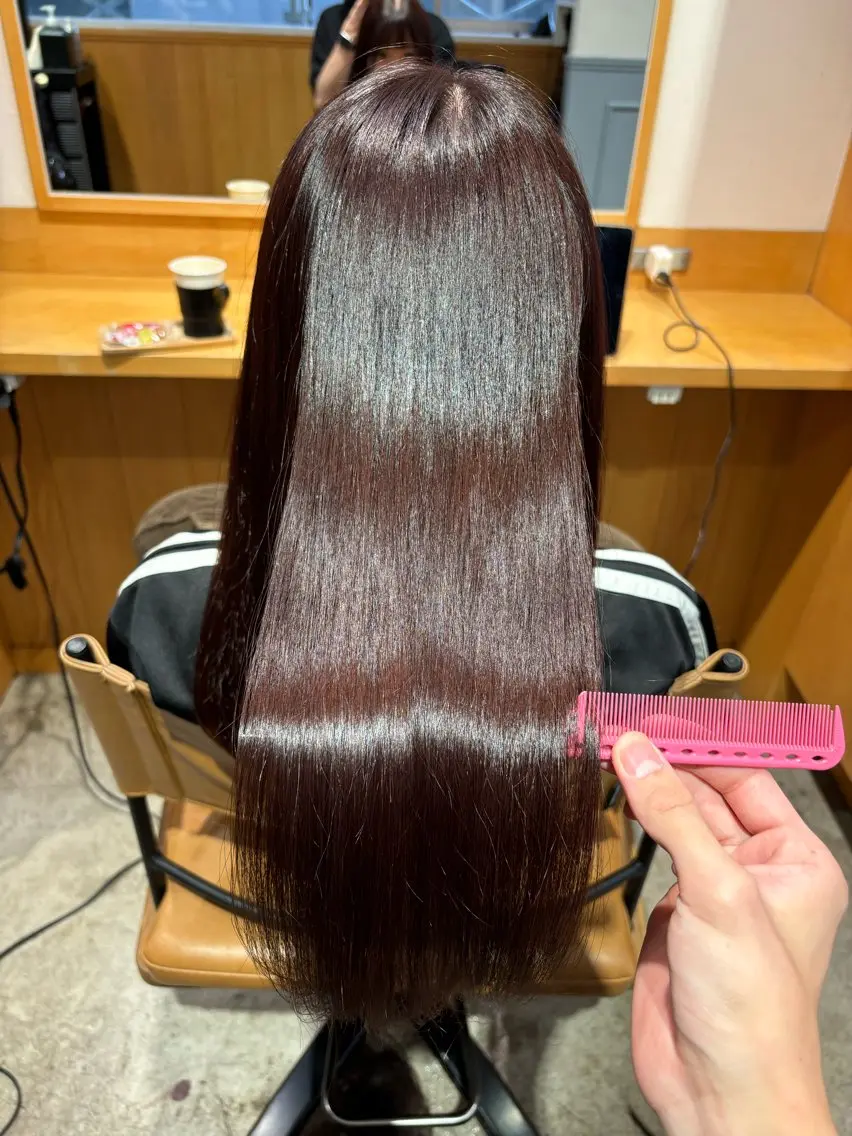 ロング カット ヘアカラー トリートメント 【Amphi Tokyo】宮原のヘアスタイル