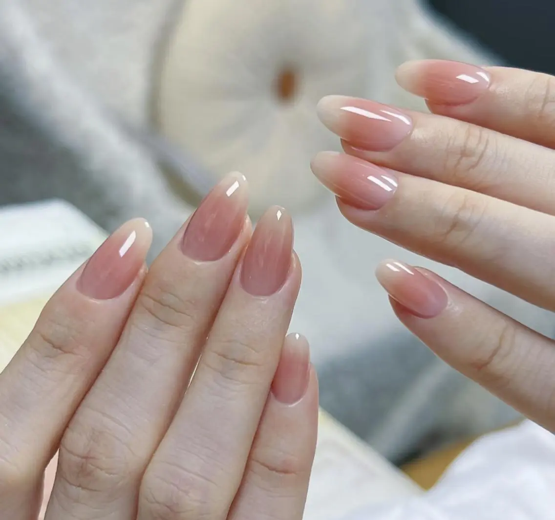 ネイル By moonネイル 🌷ワンホン/韓国風のネイルデザイン