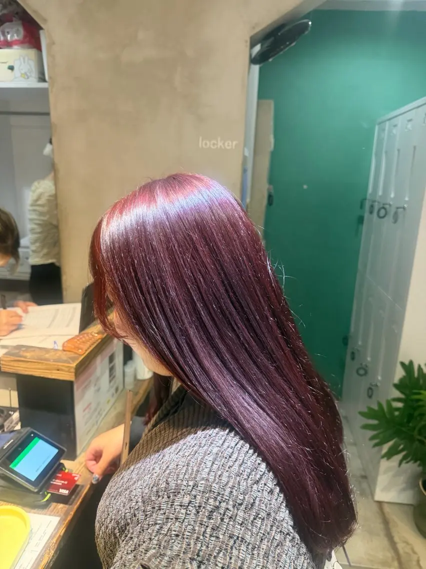 ロング 中司 莉菜のヘアスタイル