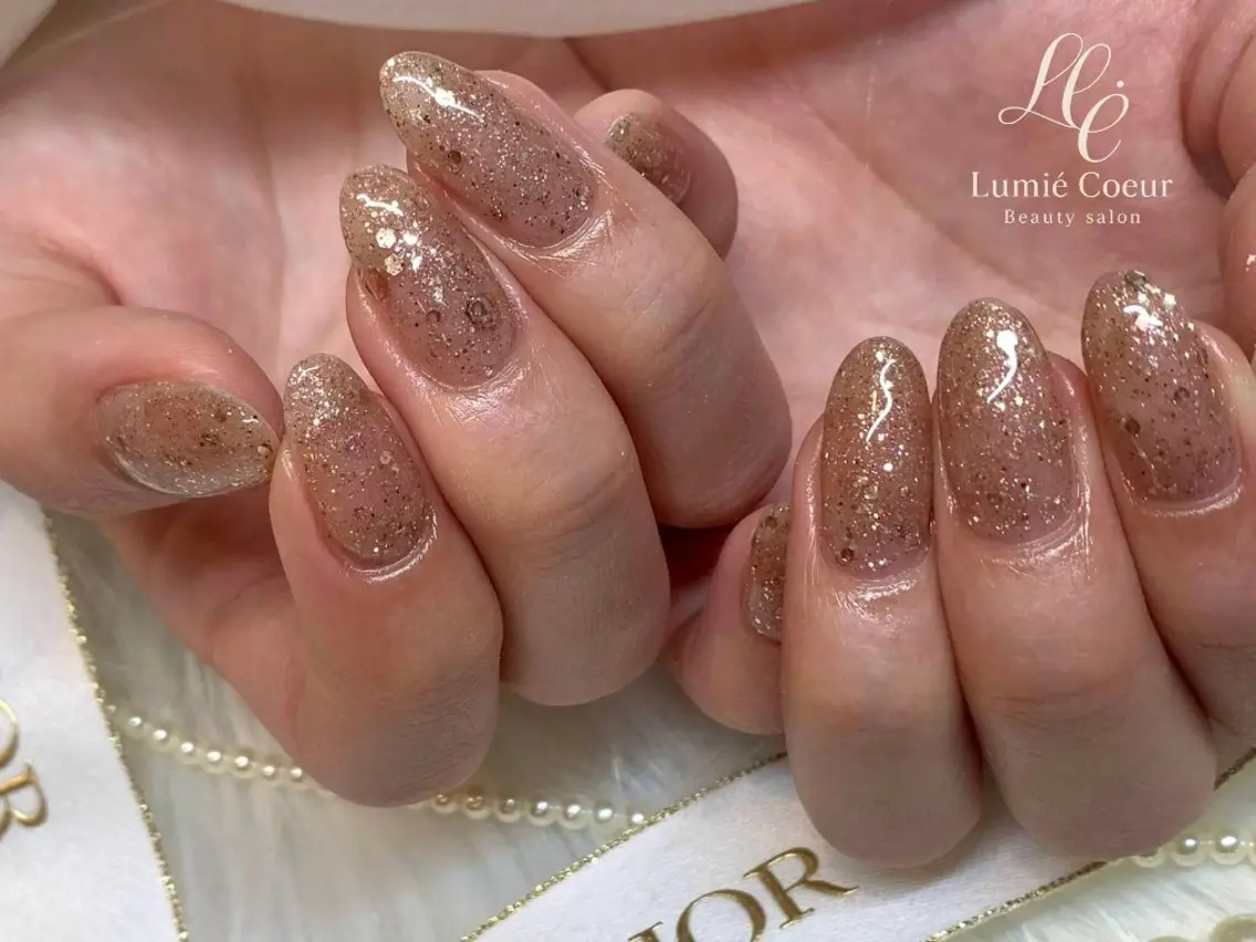 ネイル ハンドネイル LumiéCoeur Nanaeのネイルデザイン