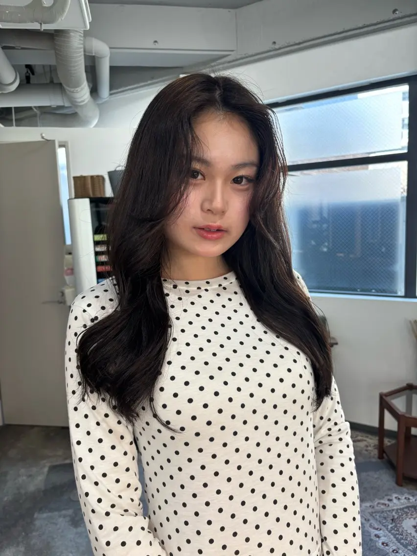 【⭐︎5.6月限定40%オフ🌸⭐︎】カット✂︎➕透明感カラー🫐🍒➕Aujua4️⃣stepトリートメント🫧の写真